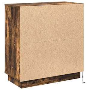 LED komoda Kouřový dub 71 x 34,5 x 75 cm kompozitní dřevo - obrázek 10