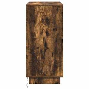 LED komoda Kouřový dub 71 x 34,5 x 75 cm kompozitní dřevo - obrázek 9