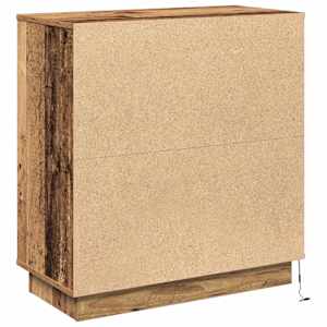 LED komoda Staré dřevo 71 x 34,5 x 75 cm kompozitní dřevo - obrázek 10