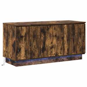 Televizní skříň Kouřový dub 100 x 38 x 49 cm kompozitní dřevo - obrázek 2