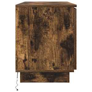 Televizní skříň Kouřový dub 100 x 38 x 49 cm kompozitní dřevo - obrázek 8