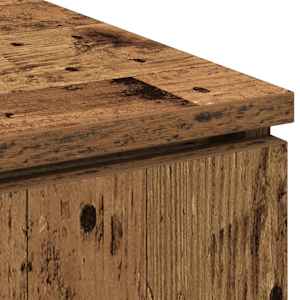Televizní skříň Staré dřevo 100 x 38 x 49 cm kompozitní dřevo - obrázek 10