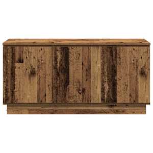 Televizní skříň Staré dřevo 100 x 38 x 49 cm kompozitní dřevo - obrázek 7