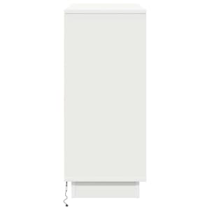 LED komoda Bílá 90 x 32 x 75 cm kompozitní dřevo - obrázek 9