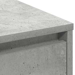 LED komoda Betonově šedá 90 x 32 x 75 cm kompozitní dřevo - obrázek 12