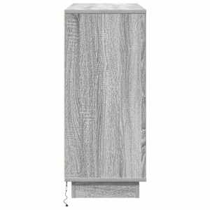 LED komoda Šedá Sonoma 90 x 32 x 75 cm kompozitní dřevo - obrázek 10