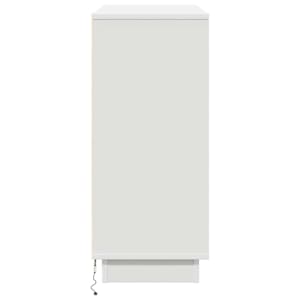LED komoda Bílá 90 x 32 x 75 cm kompozitní dřevo - obrázek 10