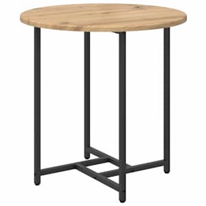 Sada odkládacích stolků 2 pcs Artisan dub a černá - obrázek 5