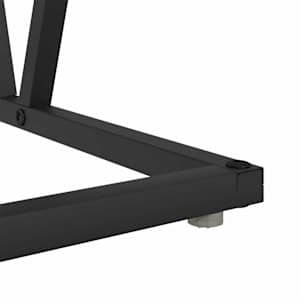Konferenční stolek Černý dub 100 x 50 x 40 cm - obrázek 9