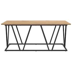 Konferenční stolek Artisanový dub 100 x 50 x 40 cm - obrázek 5
