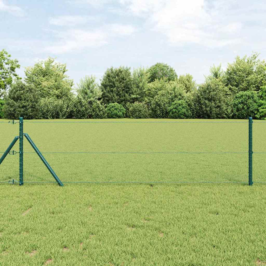 Hexagon Hegn Grøn 0.6x10 m Stål