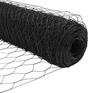 Hexagonální kotvení plotu 10 x 0,6 m Ocel potažená PVC Šedá - obrázek 10