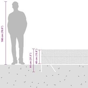 Hexagonální kotvení plotu 25 x 0,4 m Ocel potažená PVC Šedá - obrázek 15