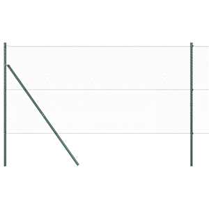 Hexagonální kotvení plotu 50 x 1,2 m Ocel potažená PVC Šedá - obrázek 7