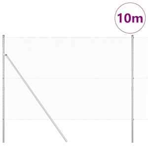 Venkovní šestiúhelníkový plot s upevněním do země 10 x 1,6 m - obrázek 3