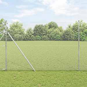 Steber ograje. srebrna