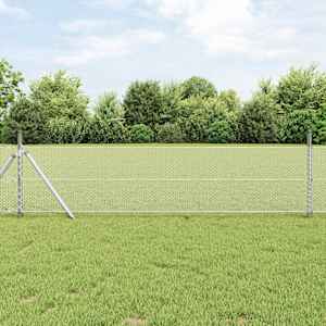 Steber ograje. srebrna