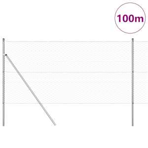 Venkovní šestiúhelníkový plot s upevněním do země 100 x 1,2 m - obrázek 3