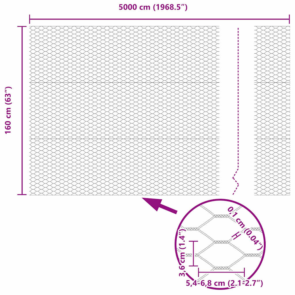 Plotový sloupek. Zelená 50 x 1,6 m (36 mm pletivo) Ocel a PVC - obrázek 15