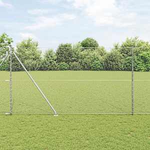 Hexagonální plot s podpěrou 10 x 1,5 m Pozinkovaná ocel - obrázek 1