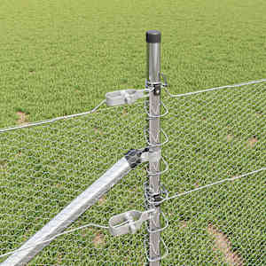 Hexagonální plot s podpěrou 25 x 0,5 m Pozinkovaná ocel - obrázek 5