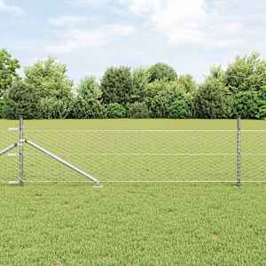 Steber ograje. Srebrna