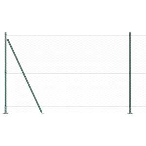 Hexagonální plot s betonovým základem 100 x 1,5 m Zelená - obrázek 8