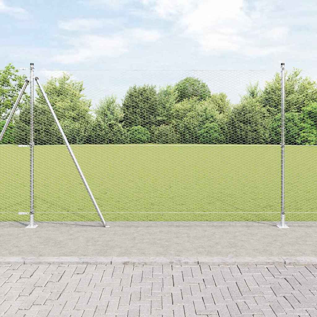 Hexagonálne oplotenie 1.4x25 m pozinkovaná oceľ 3353807
