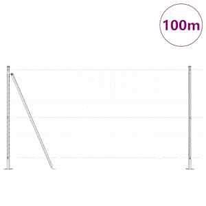 Venkovní šestiúhelníkový plot s betónovým základem 100 x 1,5 m - obrázek 3