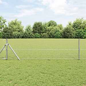 Venkovní svářený drátěný plot s upevněním do země 50 x 0,4 m - obrázek 1