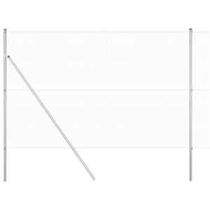 vidaXL Keermestatud traadi aia alus fikseerimine 50 x 1,5 m H&otilde;bedane