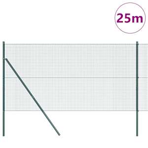 Zemní upevnění svařované drátěné ploty 25 x 1 m Zelená Síťovina - obrázek 3