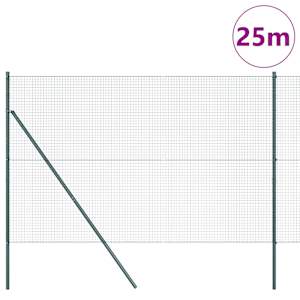 Zemní upevnění svařované drátěné ploty 25 x 1,5 m Zelená - obrázek 3