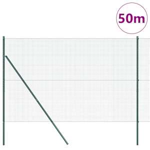 Zemní upevnění svařované drátěné ploty 50 x 1,5 m Zelená - obrázek 3
