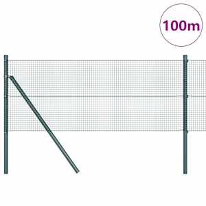 Zemní upevnění svařované drátěné ploty 100 x 0,6 m Zelená - obrázek 3