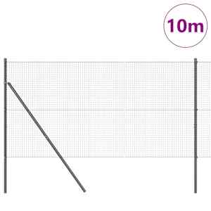 Venkovní svářený drátěný plot s upevněním do země 10 x 1,4 m - obrázek 3