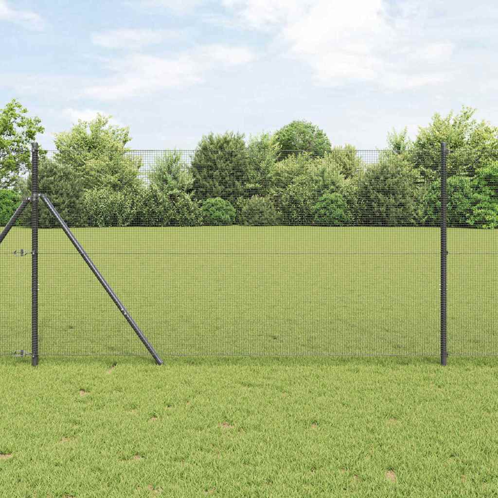 Keevitatud Traadi Aed 13 Postiga Hall 1x100 m Teras