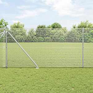 Steber ograje. Srebrna