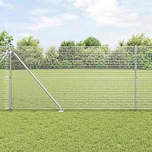 Steber ograje. Srebrna