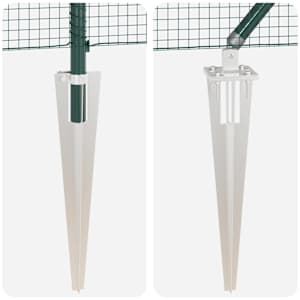Svařované drátěné ploty s hroty 10 x 1,4 m Ocel potažená PVC - obrázek 9
