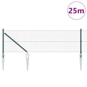 Svařované drátěné ploty s hroty 25 x 0,6 m Ocel potažená PVC - obrázek 3