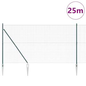 Svařované drátěné ploty s hroty 25 x 1,4 m Ocel potažená PVC - obrázek 3
