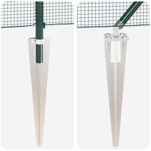 Svařované drátěné ploty s hroty 50 x 1,5 m Ocel potažená PVC - obrázek 9