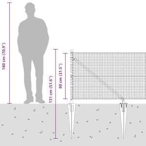 Svařované drátěné ploty s hroty 10 x 0,8 m Ocel potažená PVC - obrázek 16