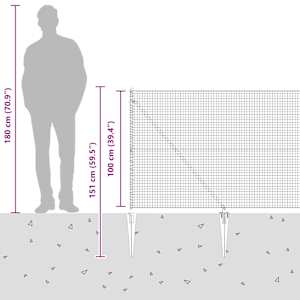 Svařované drátěné ploty s hroty 25 x 1 m Ocel potažená PVC Šedá - obrázek 16