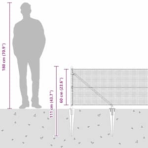 Venkovní svařovaný drátěný plot se hroty 50 x 0,6 m Šedá - obrázek 16