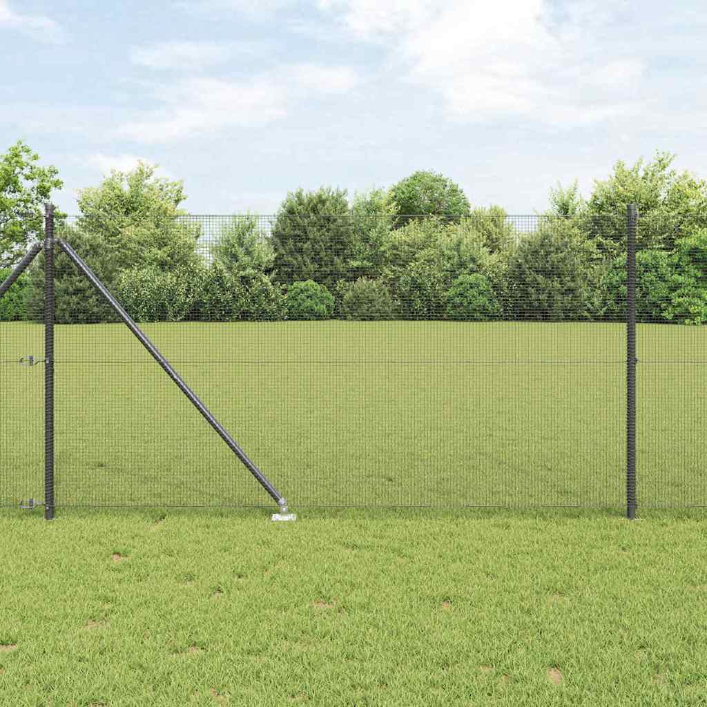 traadi aed koos 13 oga postiga Hall 1x50 m Roostevaba teras