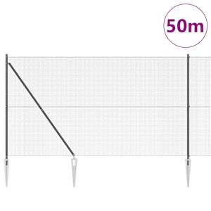 Svařované drátěné ploty s hroty 50 x 1,5 m Ocel potažená PVC - obrázek 3