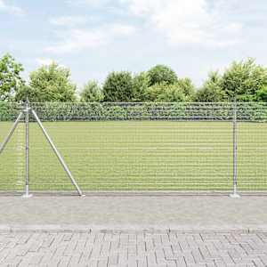 Steber ograje. Srebrna