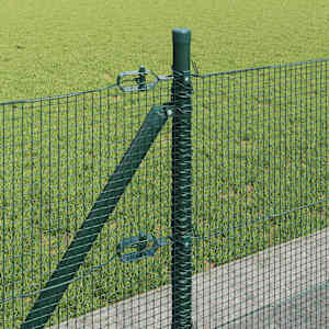 Plotový sloupek. Zelená 25 x 0,5 m (pletivo 12 x 12 mm) Ocel - obrázek 5